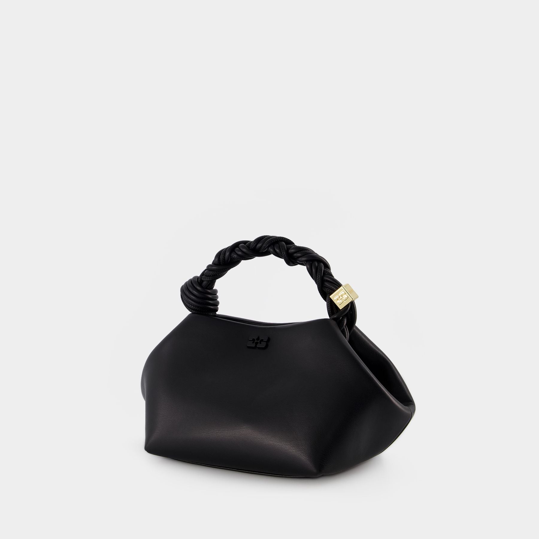 Sac à bandoulière Bou - Ganni - Cuir - Noir