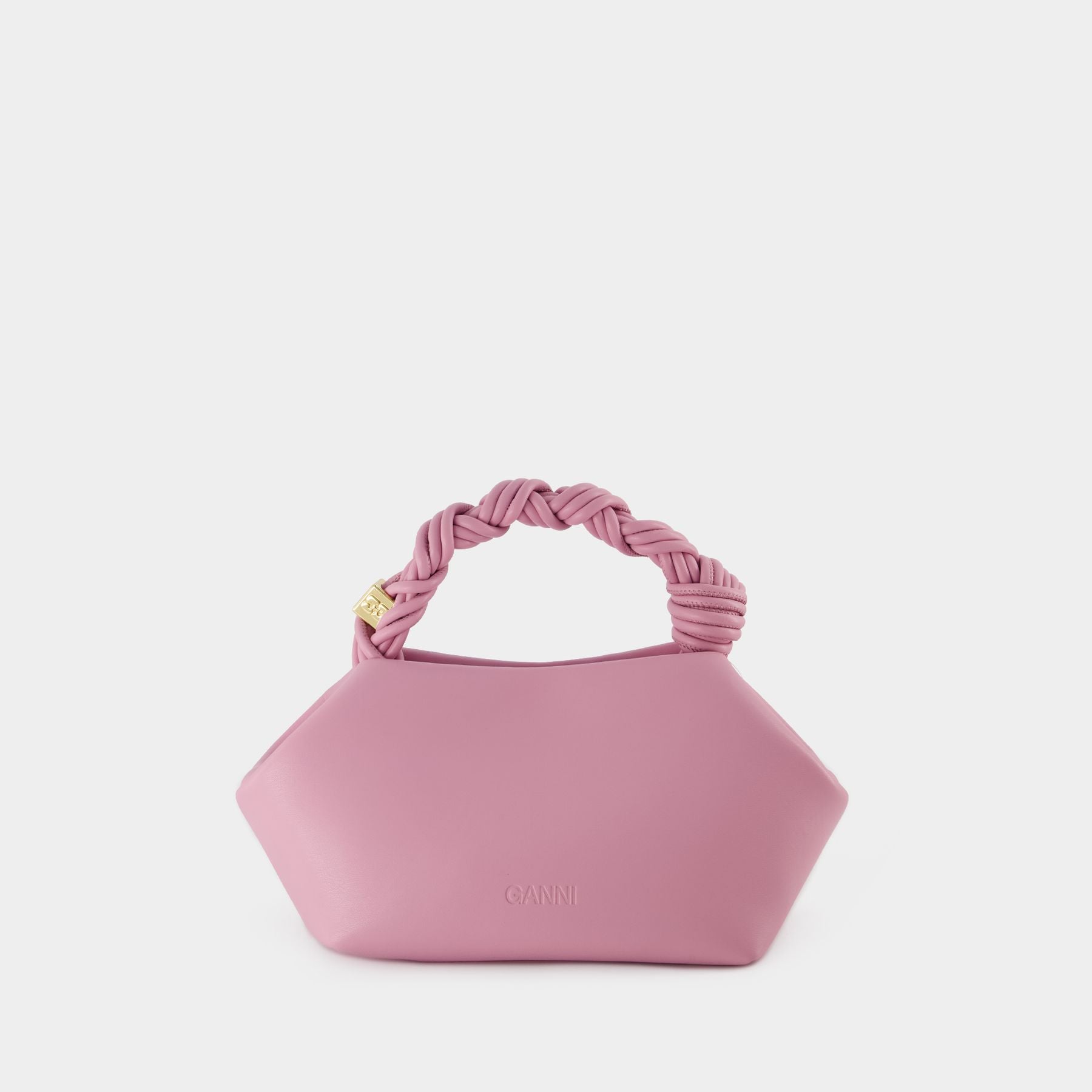 Sac à bandoulière Bou - Ganni - Cuir - Rose