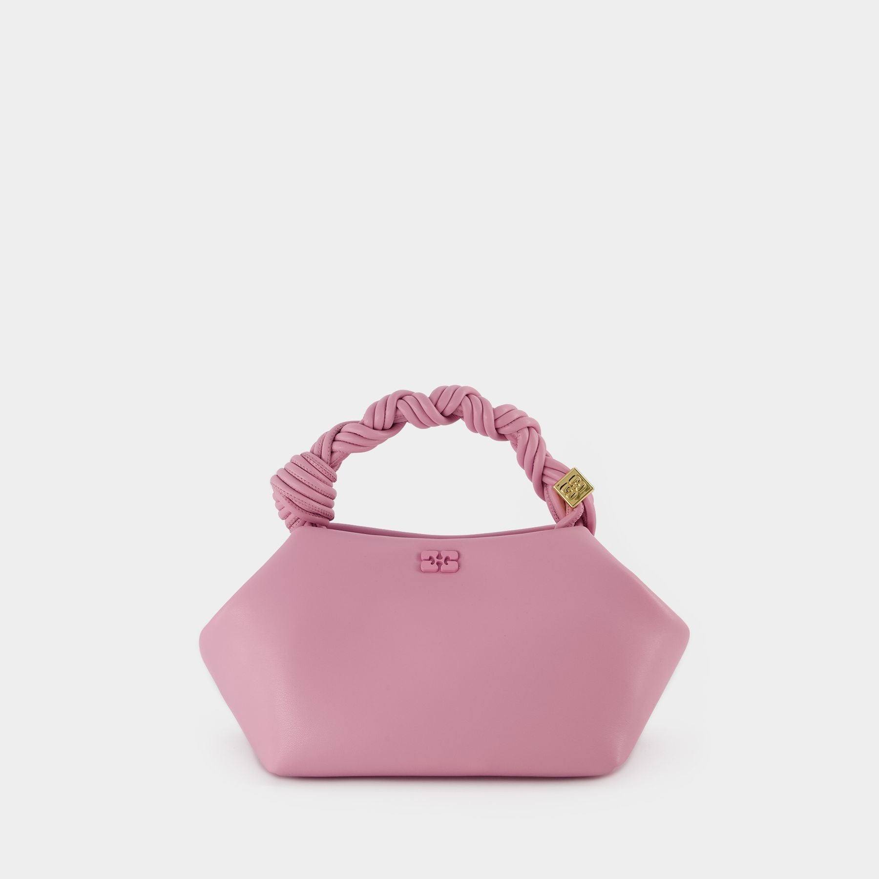 Sac à bandoulière Bou - Ganni - Cuir - Rose
