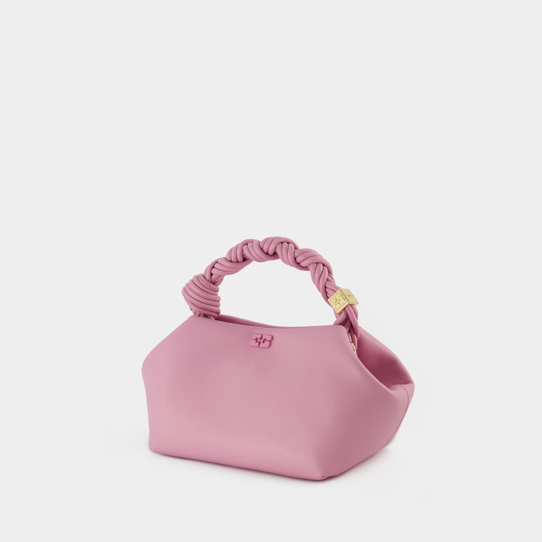 Sac à bandoulière Bou - Ganni - Cuir - Rose