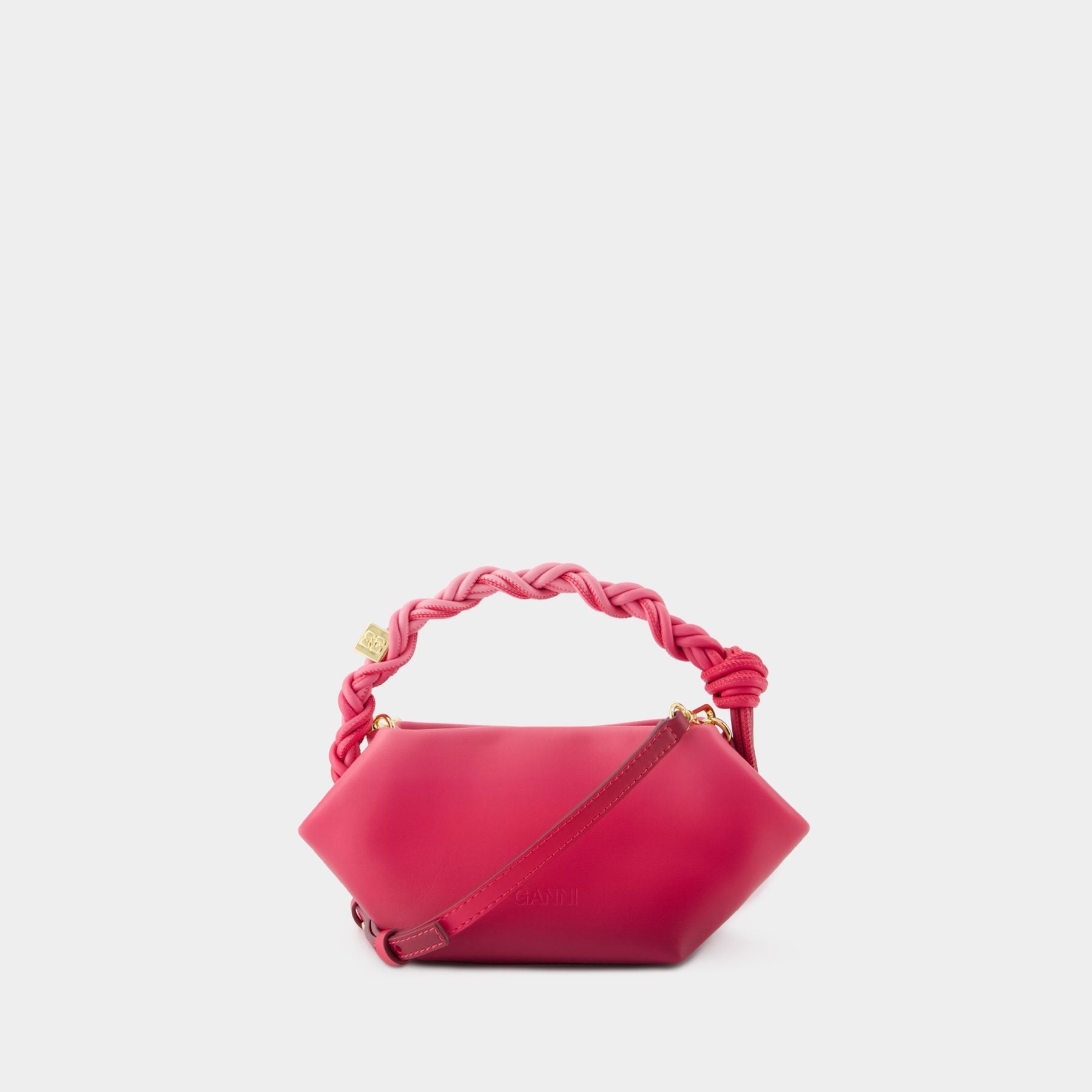Sac À Main Ganni Bou Gradient Mini - Ganni - Cuir Synthétique - Rose