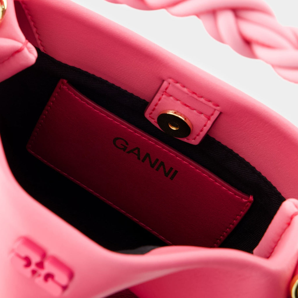 Sac À Main Ganni Bou Gradient Mini - Ganni - Cuir Synthétique - Rose