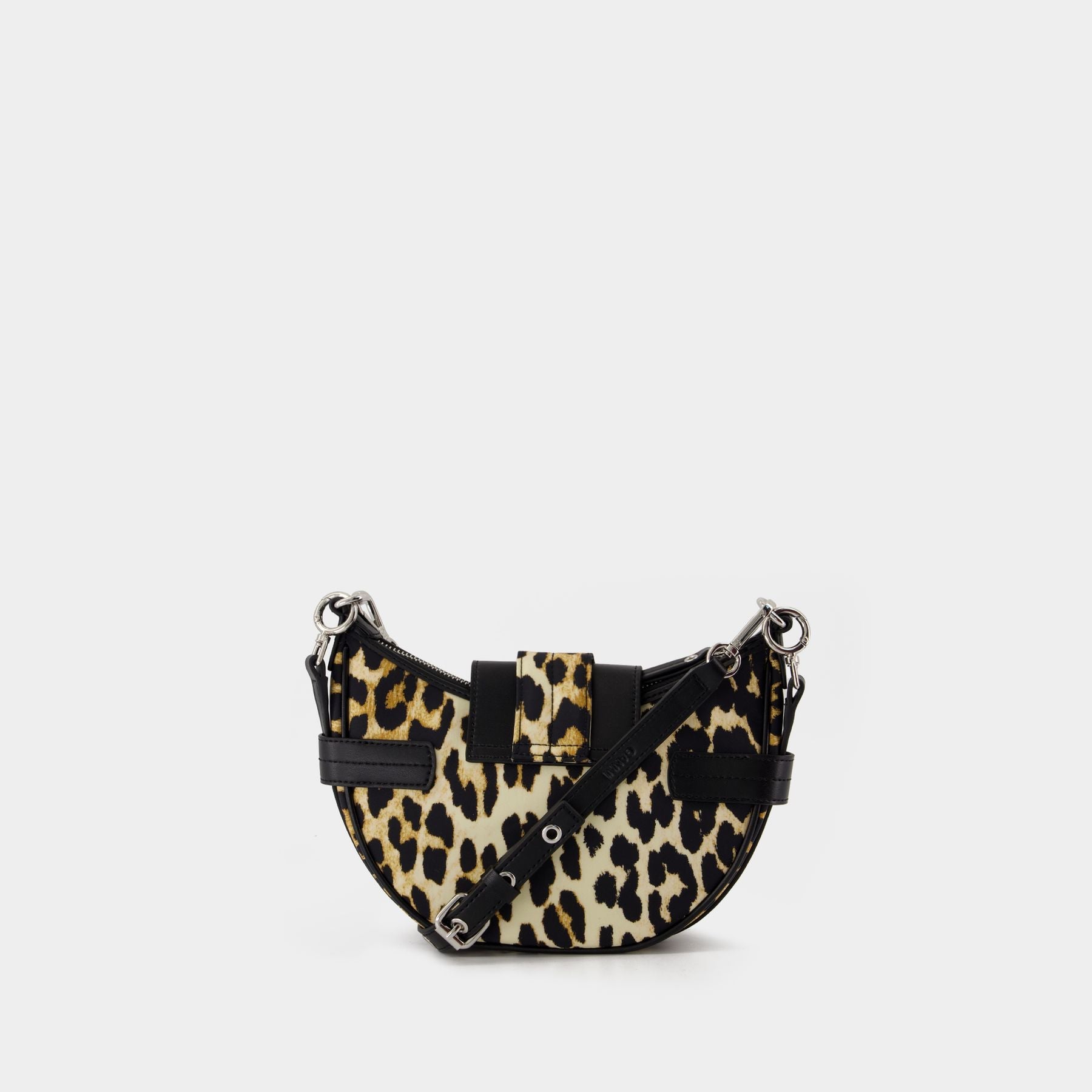 Sac À Bandoulière Bucky Small - Ganni - Nylon - Léopard