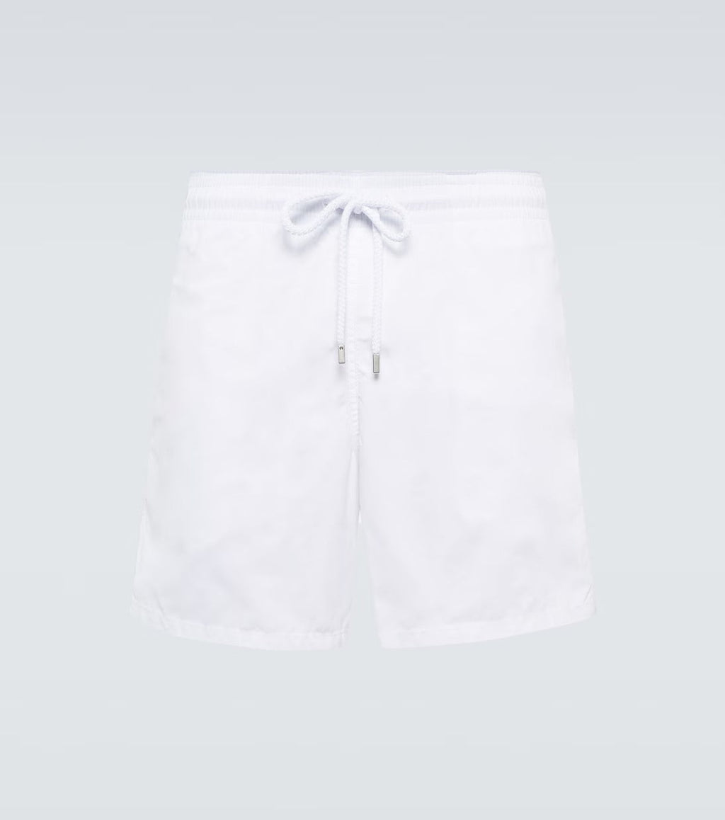vilebrequin - maillot de bain uni blanc