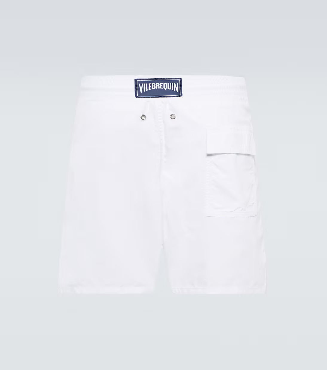 vilebrequin - maillot de bain uni blanc