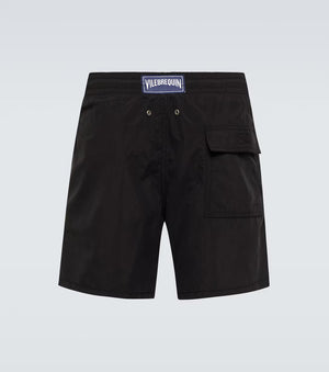 vilebrequin - maillot de bain uni noir
