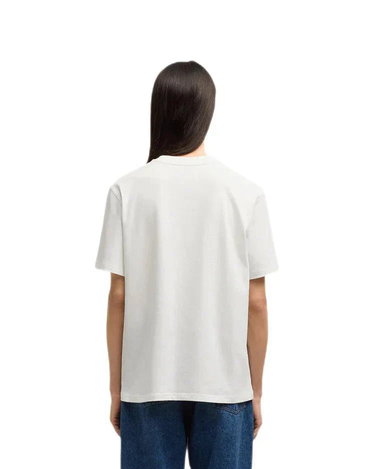 Ami Paris - T-shirt brodé écru