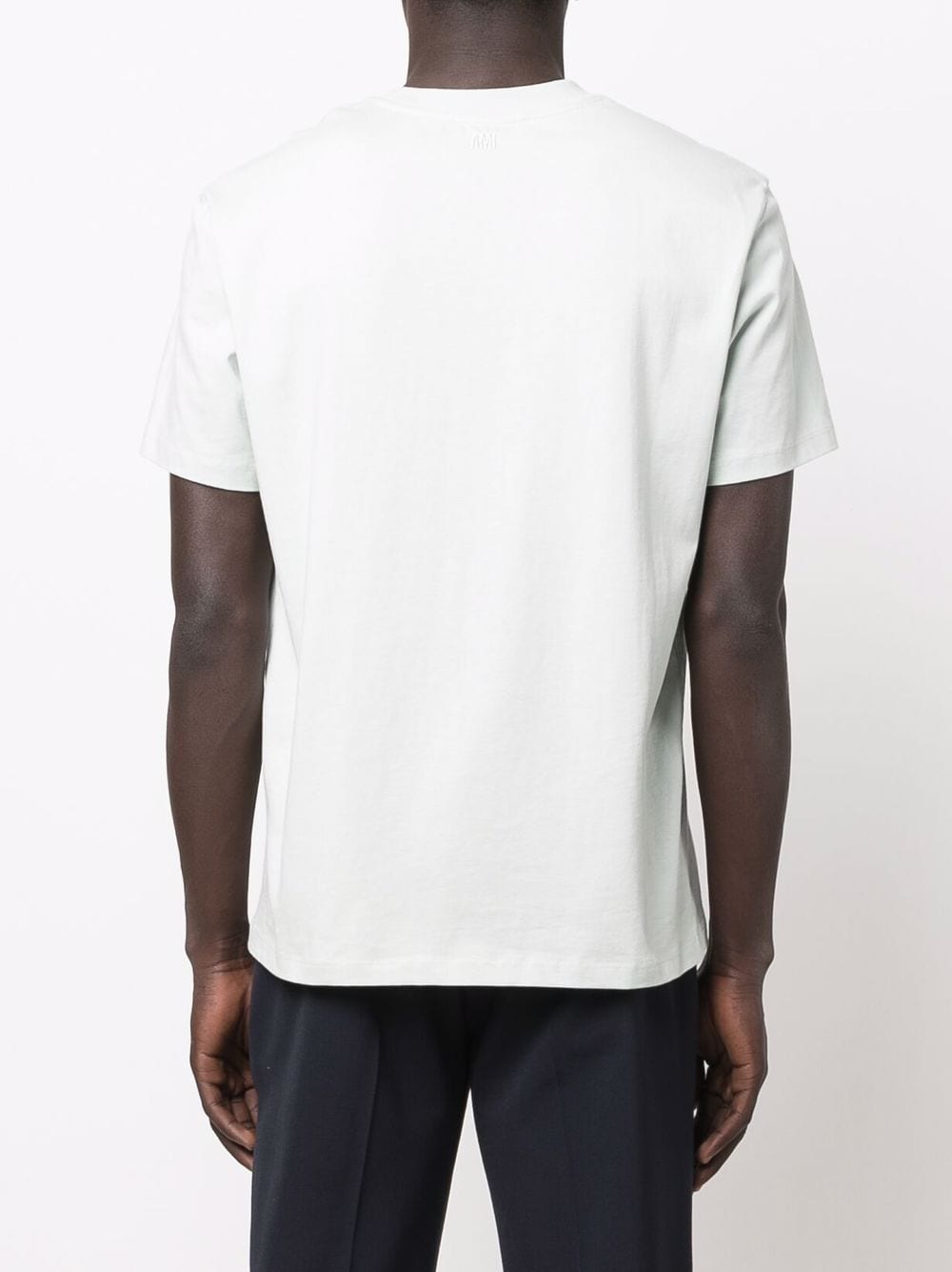 AMI Paris  - T-shirt vert Ami de Cœur