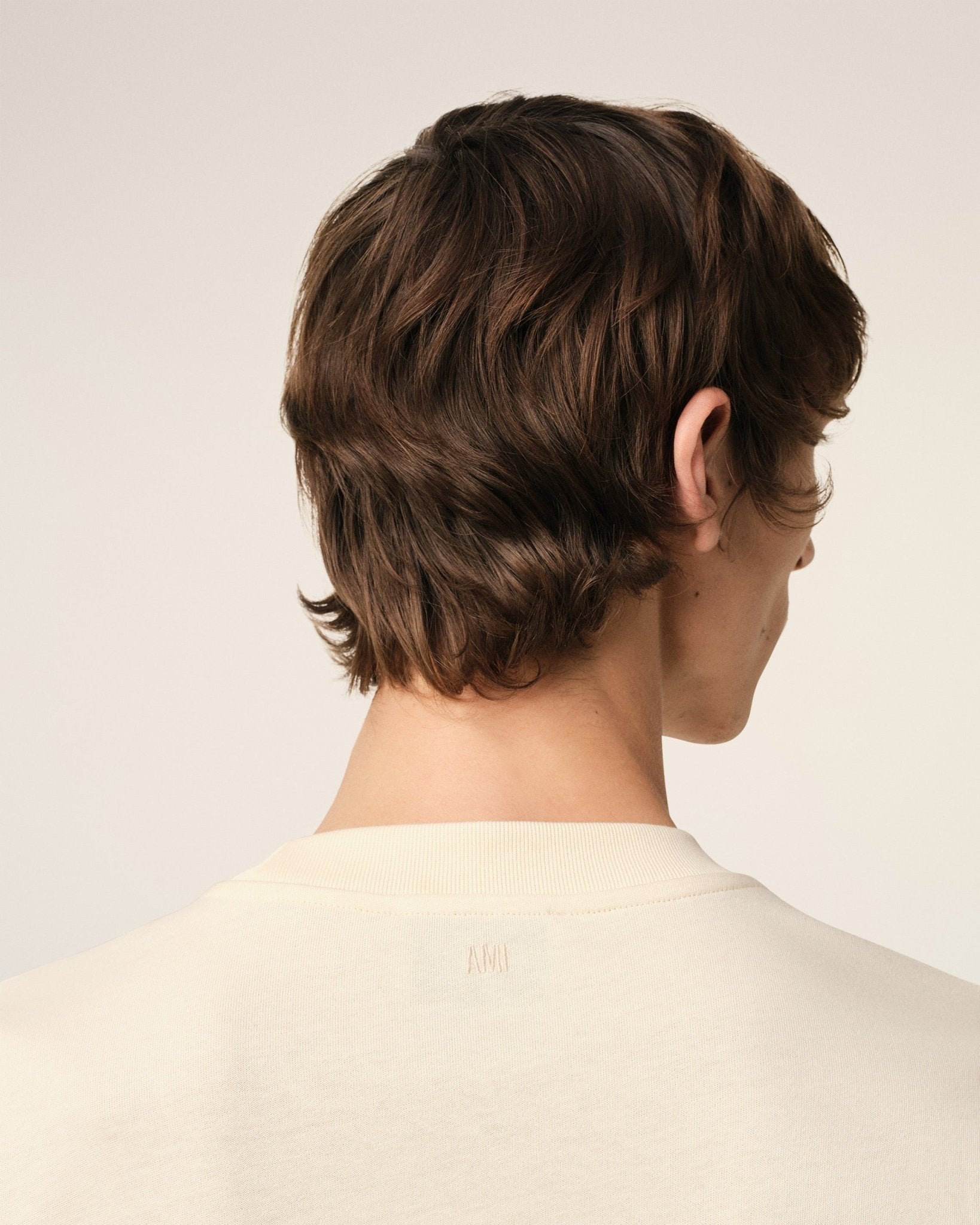 AMI - T-SHIRT BEIGE