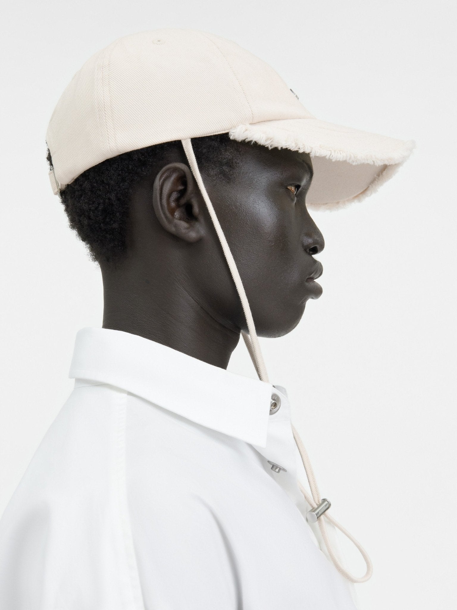 JACQUEMUS - La casquette Artichaut Off-White