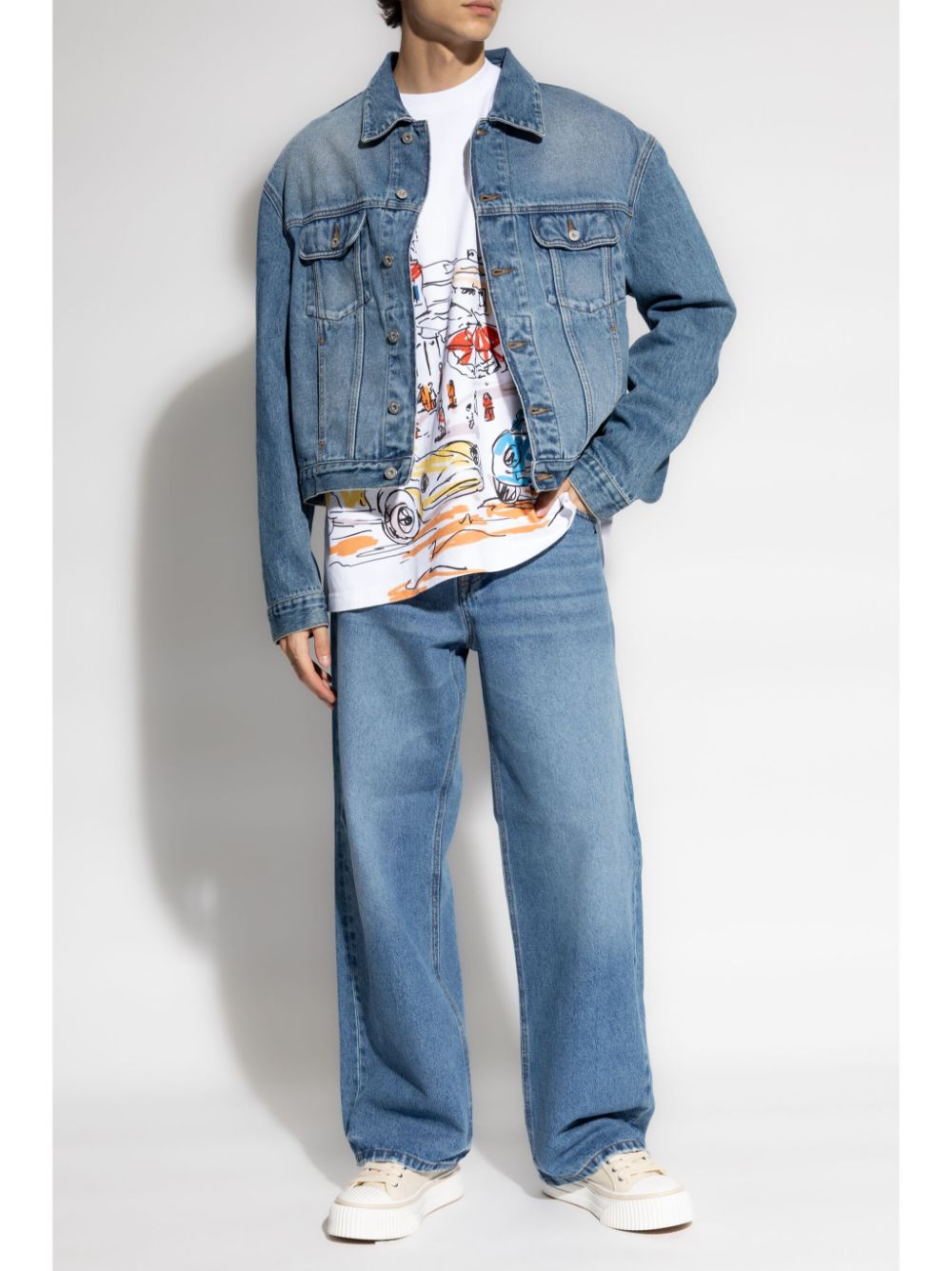 Jacquemus la veste en jean de Nîmes bleu