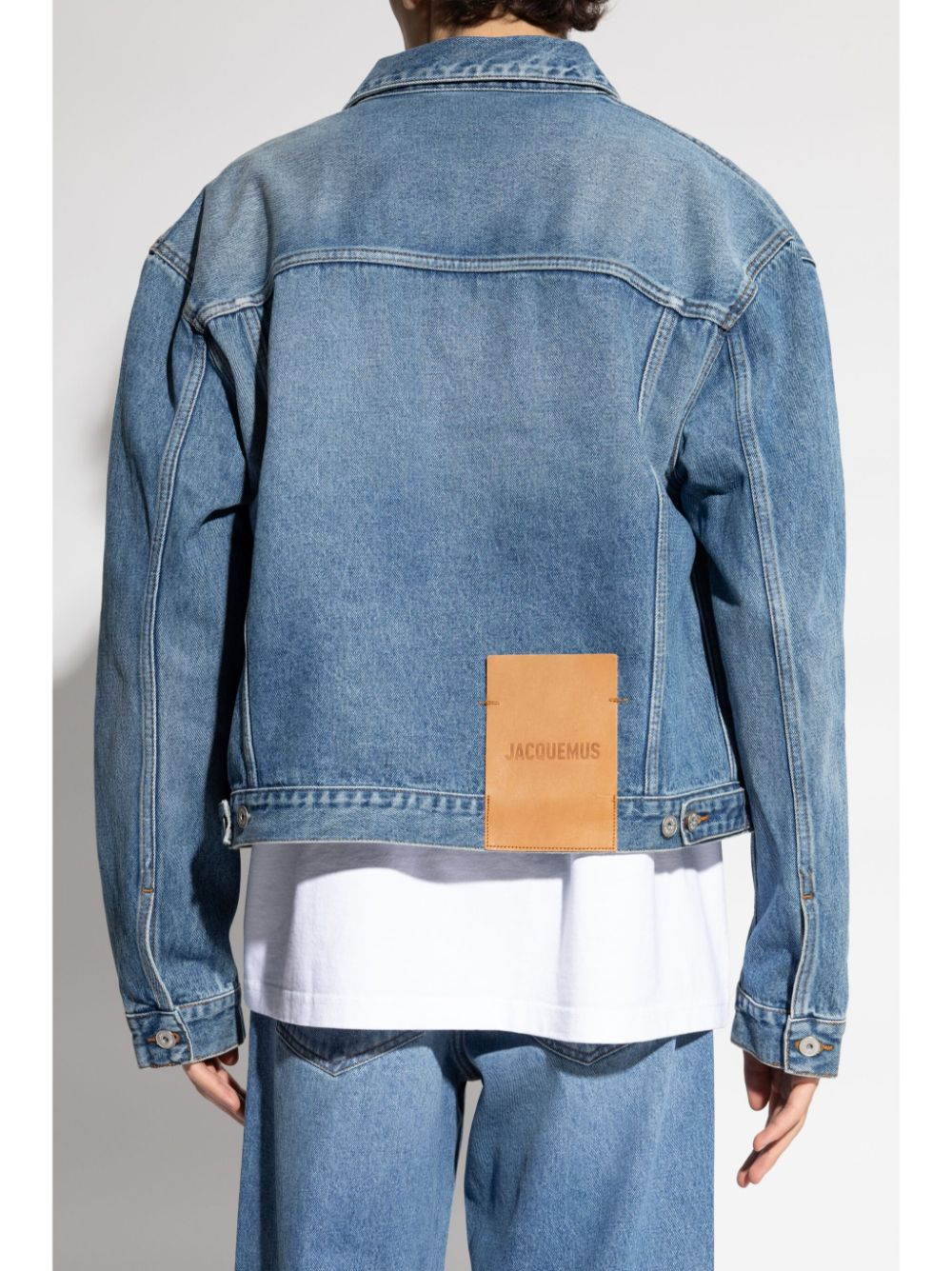 Jacquemus la veste en jean de Nîmes bleu
