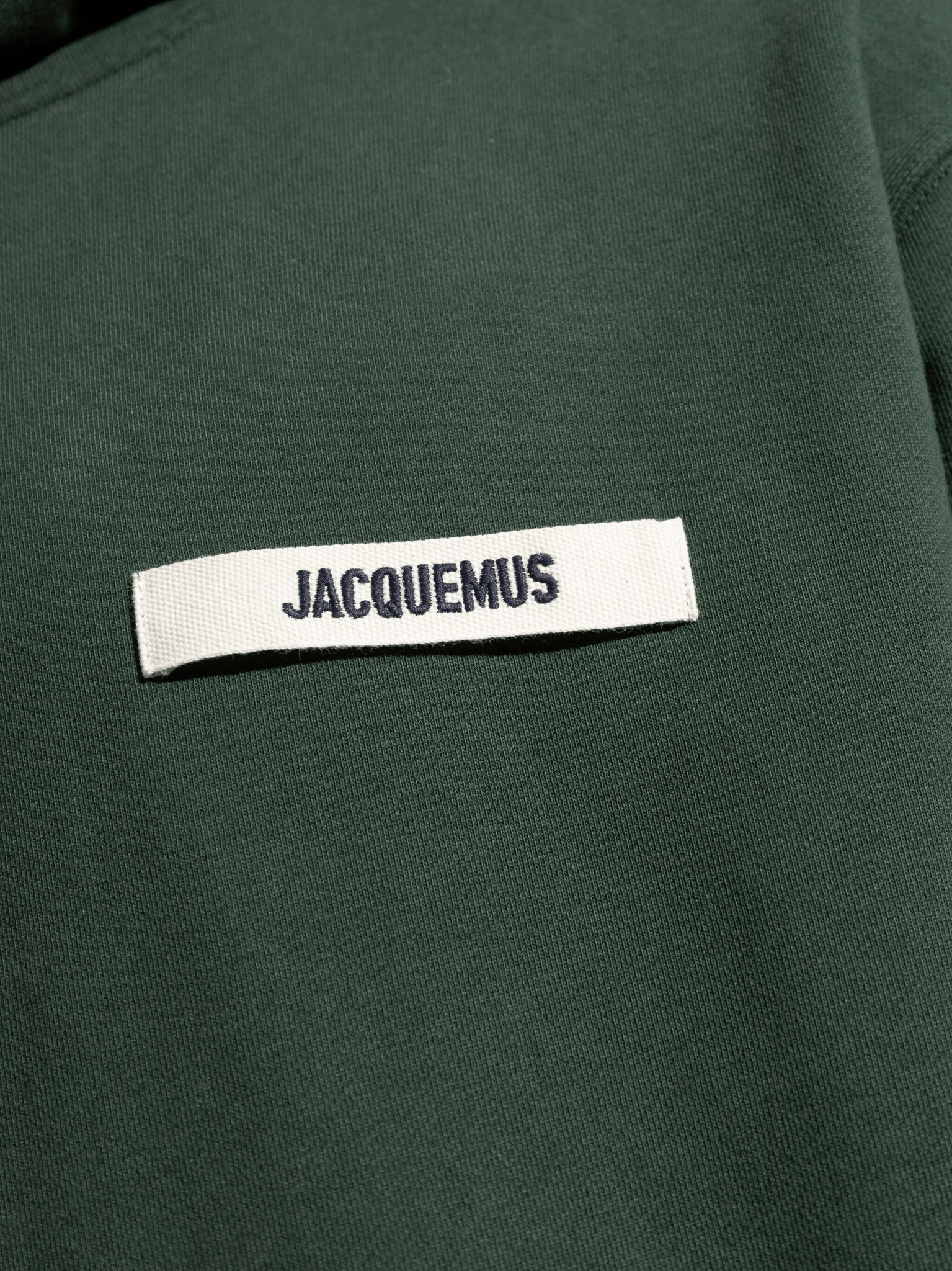 JACQUEMUS - Le hoodie Gros Grain Dark Green