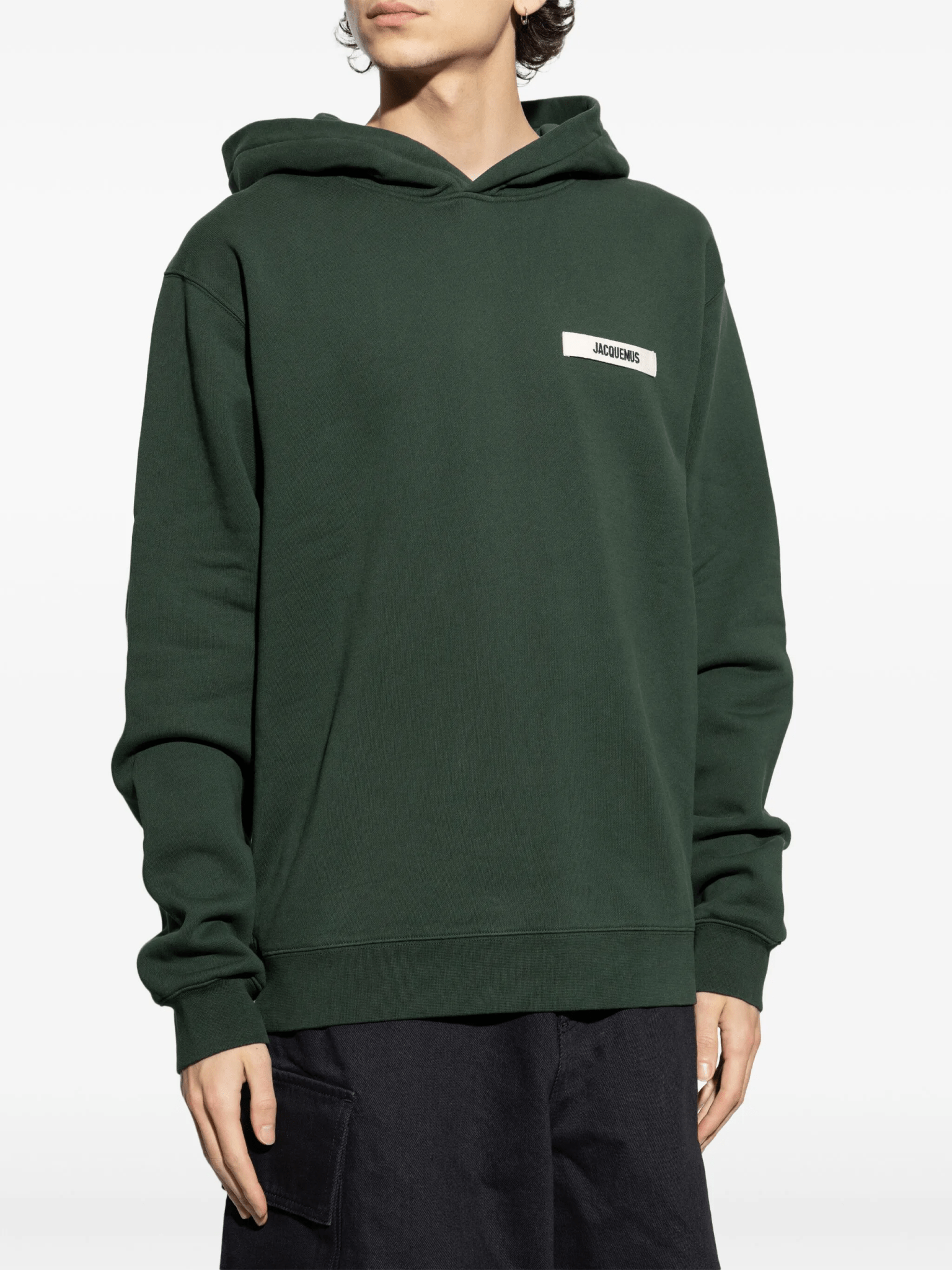 JACQUEMUS - Le hoodie Gros Grain Dark Green