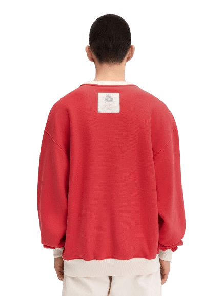 JACQUEMUS - Le sweatshirt Baseball Rouge