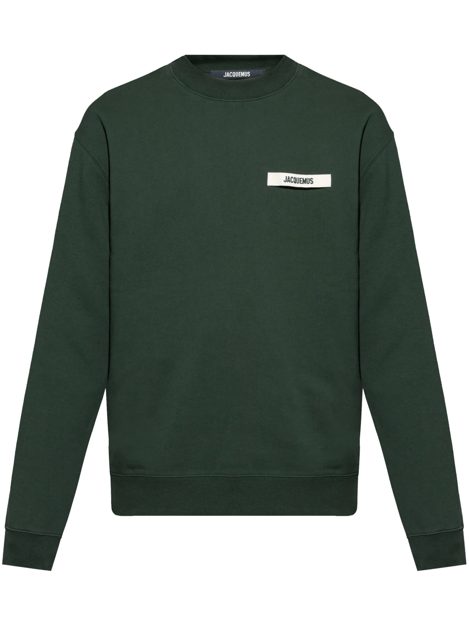 JACQUEMUS -  Le sweatshirt Gros Grain Dark green