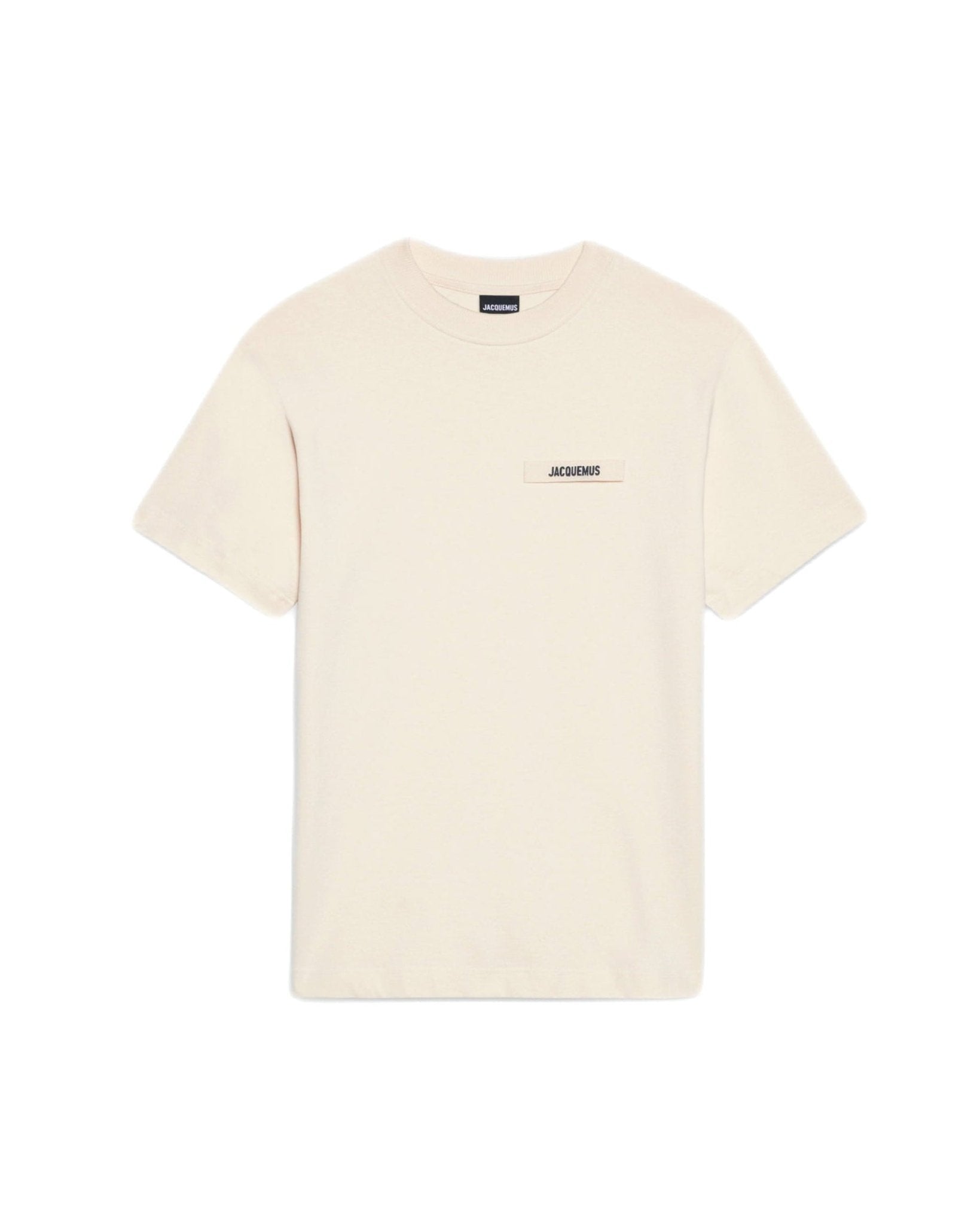 JACQUEMUS - Le t-shirt Gros Grain Beige - Lothaire