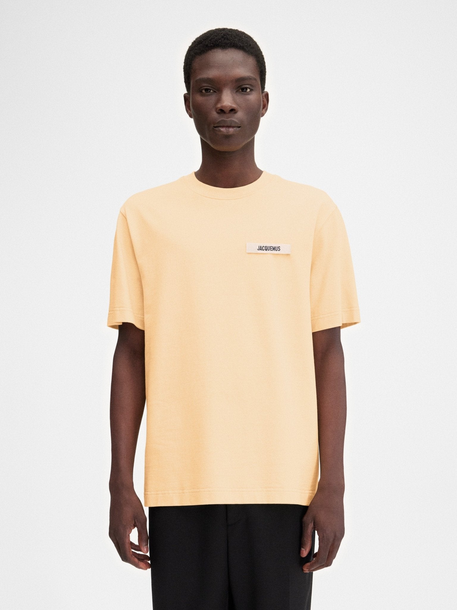 JACQUEMUS - Le t-shirt Gros Grain Light Beige