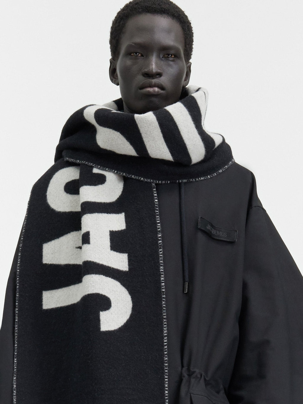 JACQUEMUS - L'écharpe Jacquemus Black