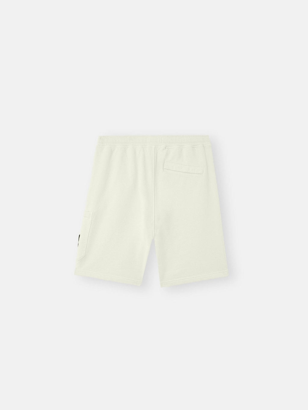 STONE ISLAND - Bermuda cargo à poches et à cordon de serrage à la taille Bleu ciel