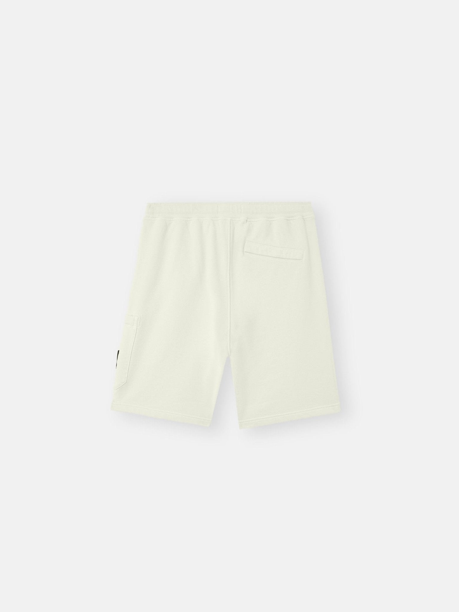 STONE ISLAND - Bermuda cargo à poches et à cordon de serrage à la taille Bleu ciel