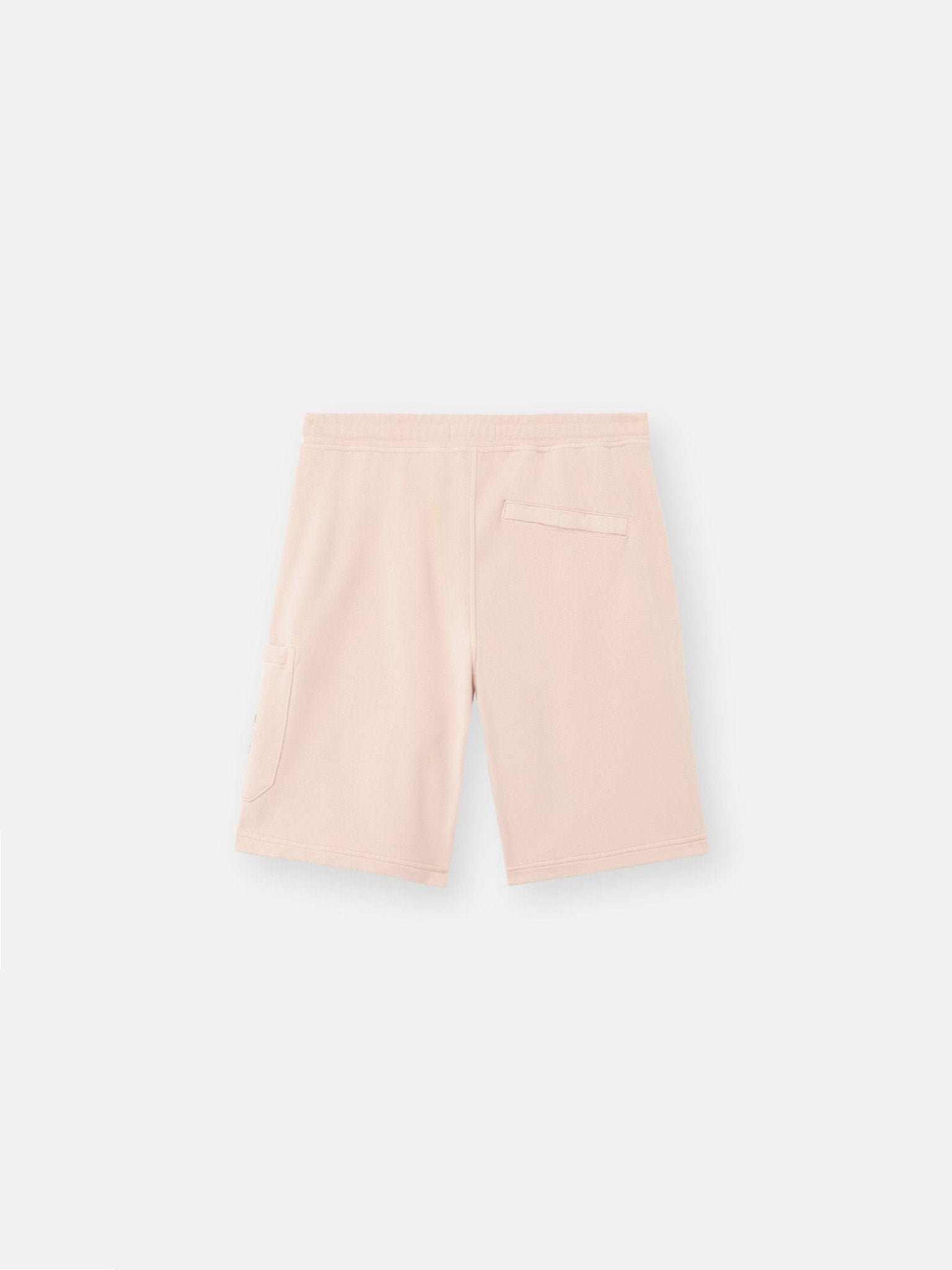 STONE ISLAND - Bermuda cargo à poches et à cordon de serrage à la taille Rose