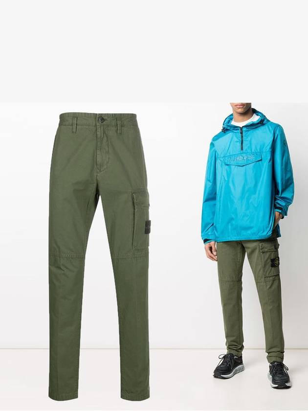 Stone Island Pantalon 30310 GABARDINE DE COTON STRETCH_REGULAR FIT