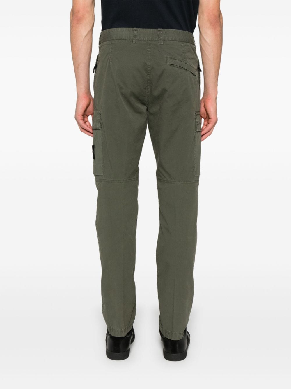 STONE ISLAND - Pantalon Cargo vert sapin