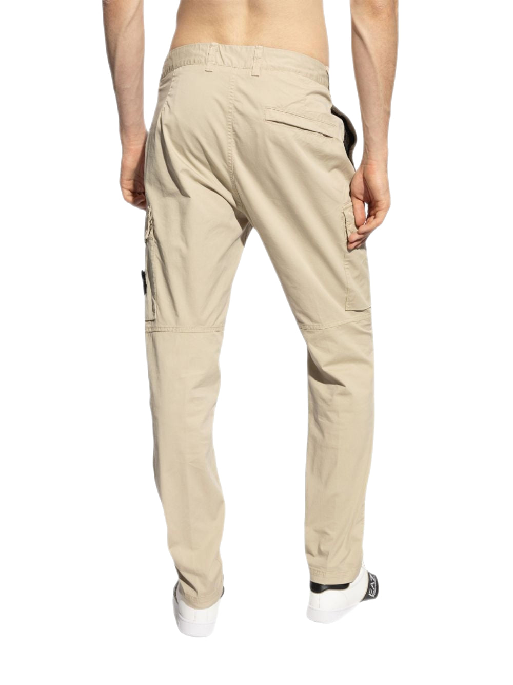 Stone Island - Pantalon cargo beige