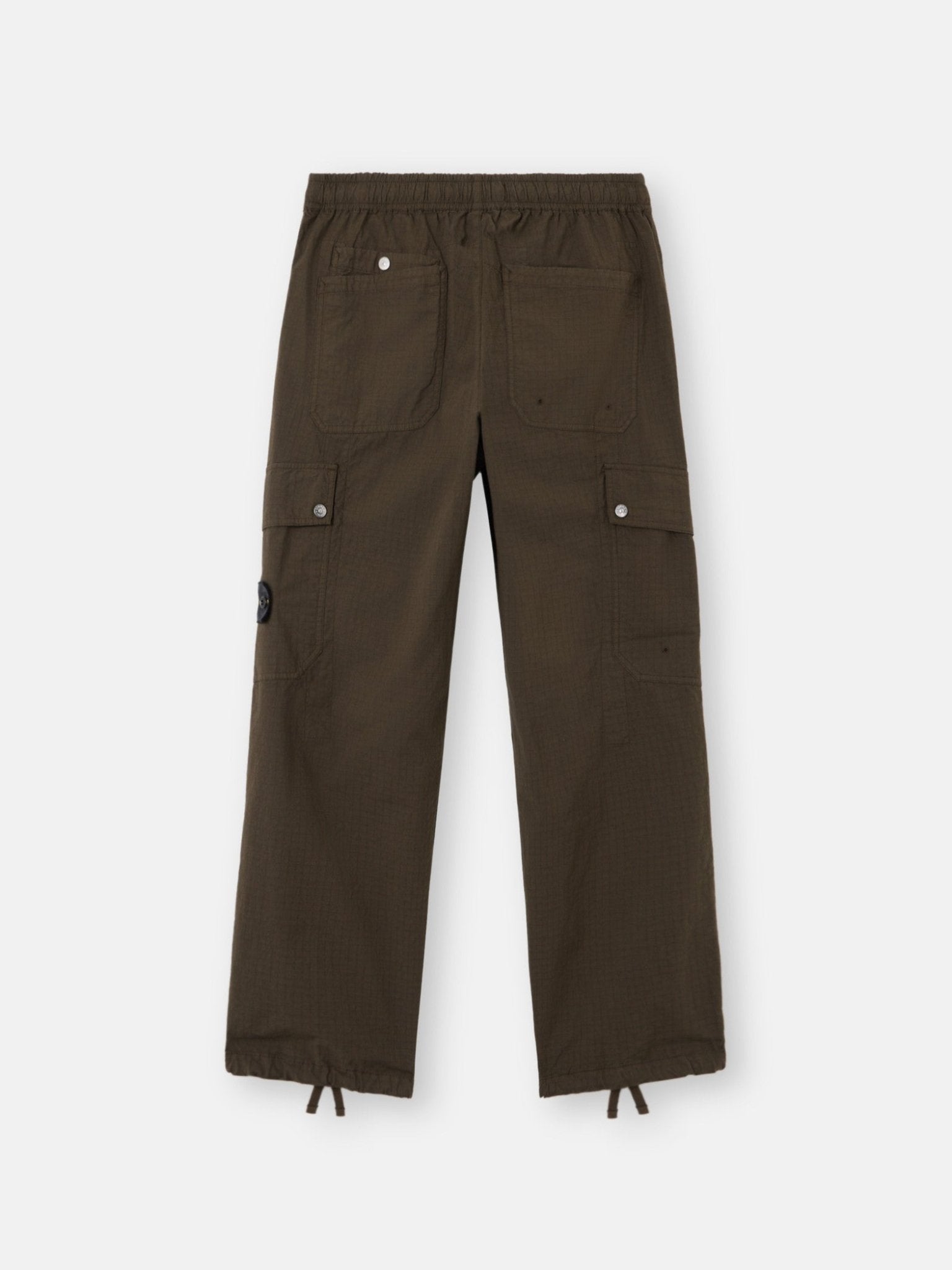 STONE ISLAND - Pantalon cargo coupe ample Vert Kaki