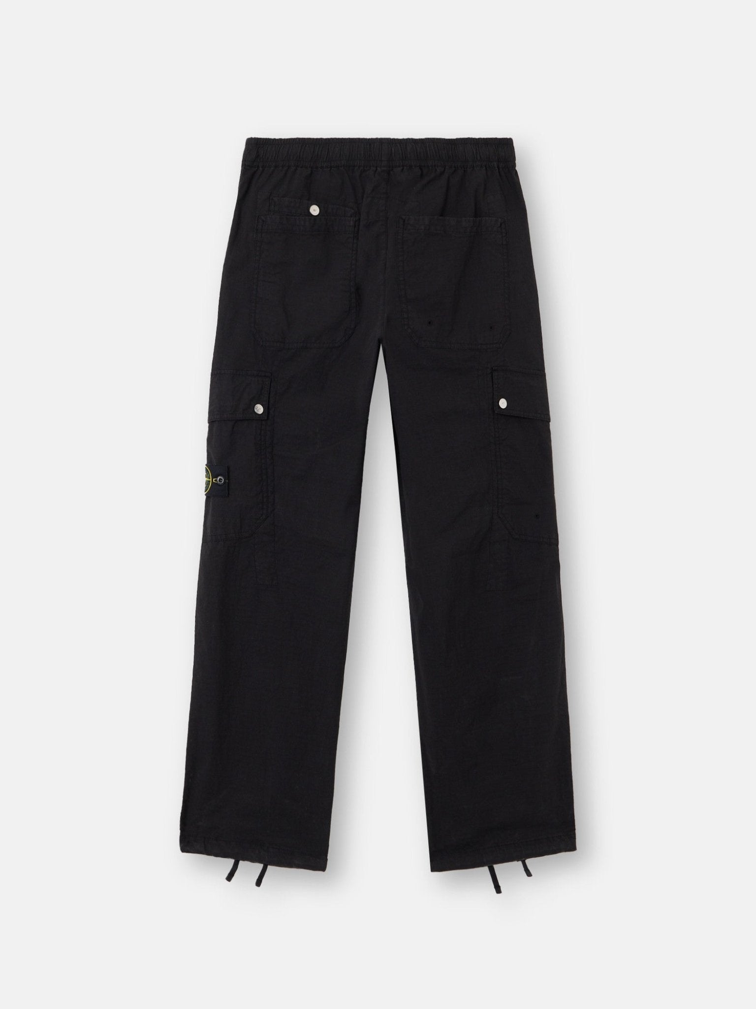 STONE ISLAND - Pantalon cargo Noir