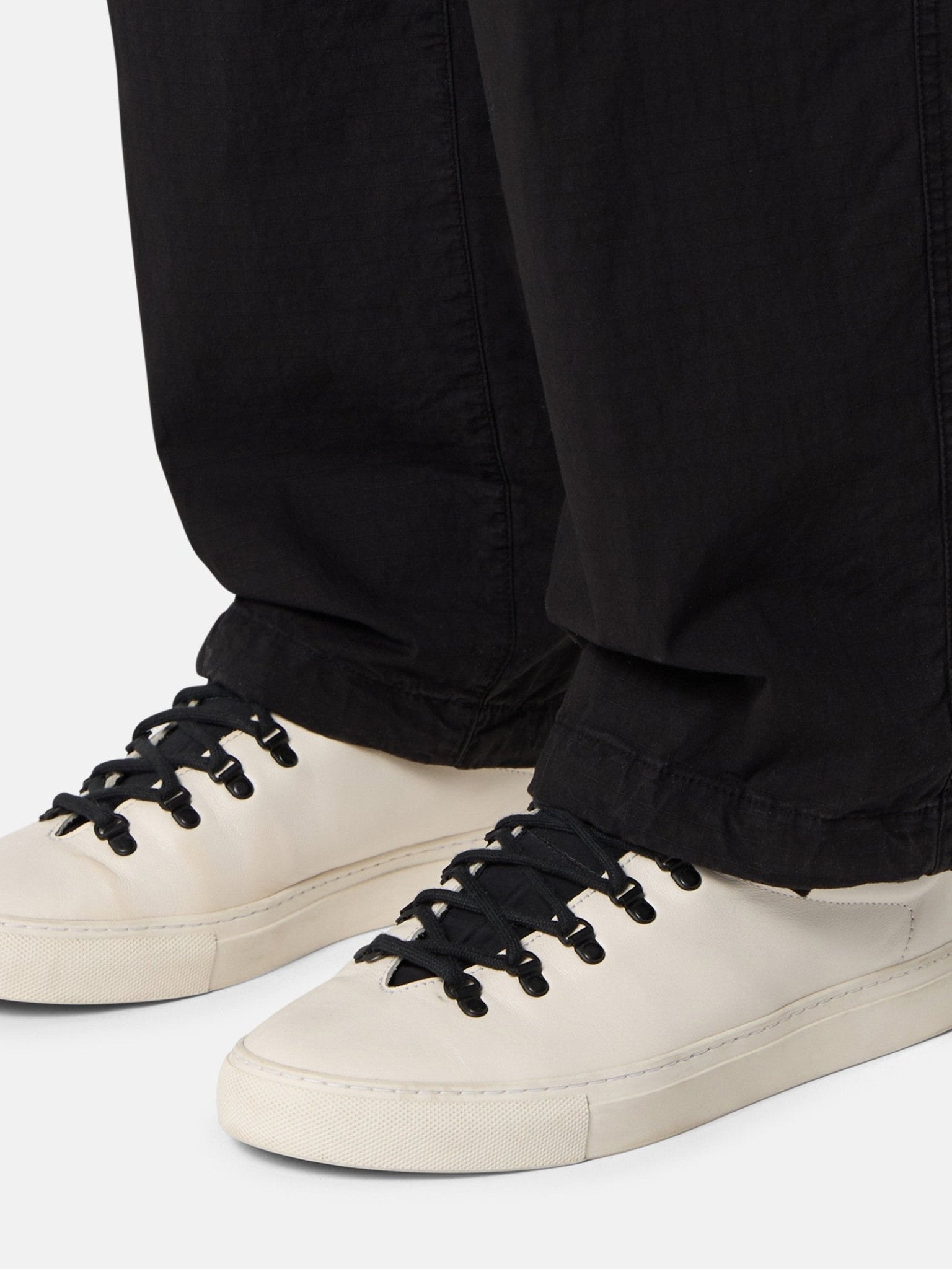 STONE ISLAND - Pantalon cargo Noir