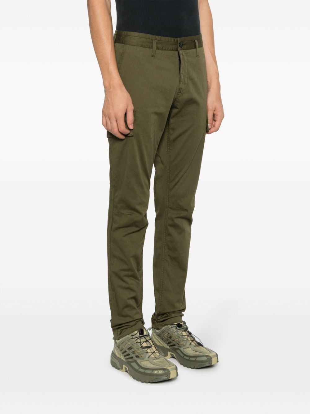 Stone Island - Pantalon Cargo Olive