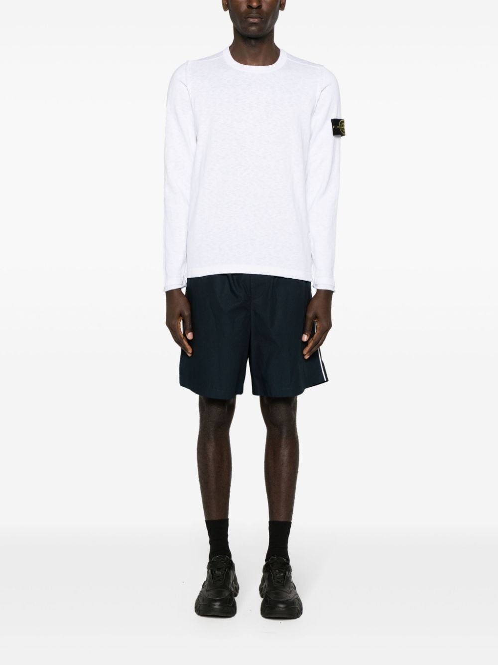 Stone Island - Pull white 502B0