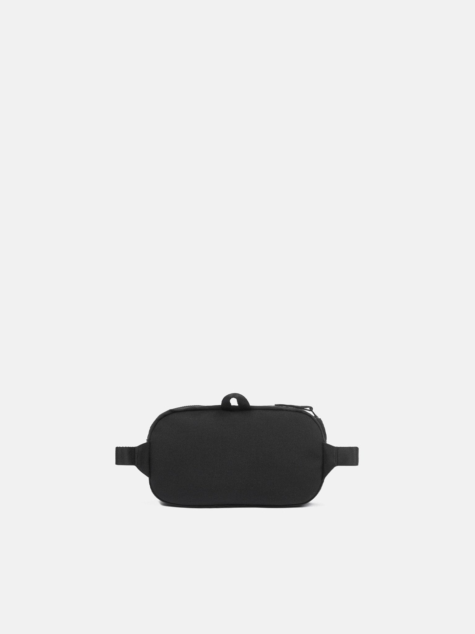 STONE ISLAND - Sac banane rembourré et zippé à poches Noir