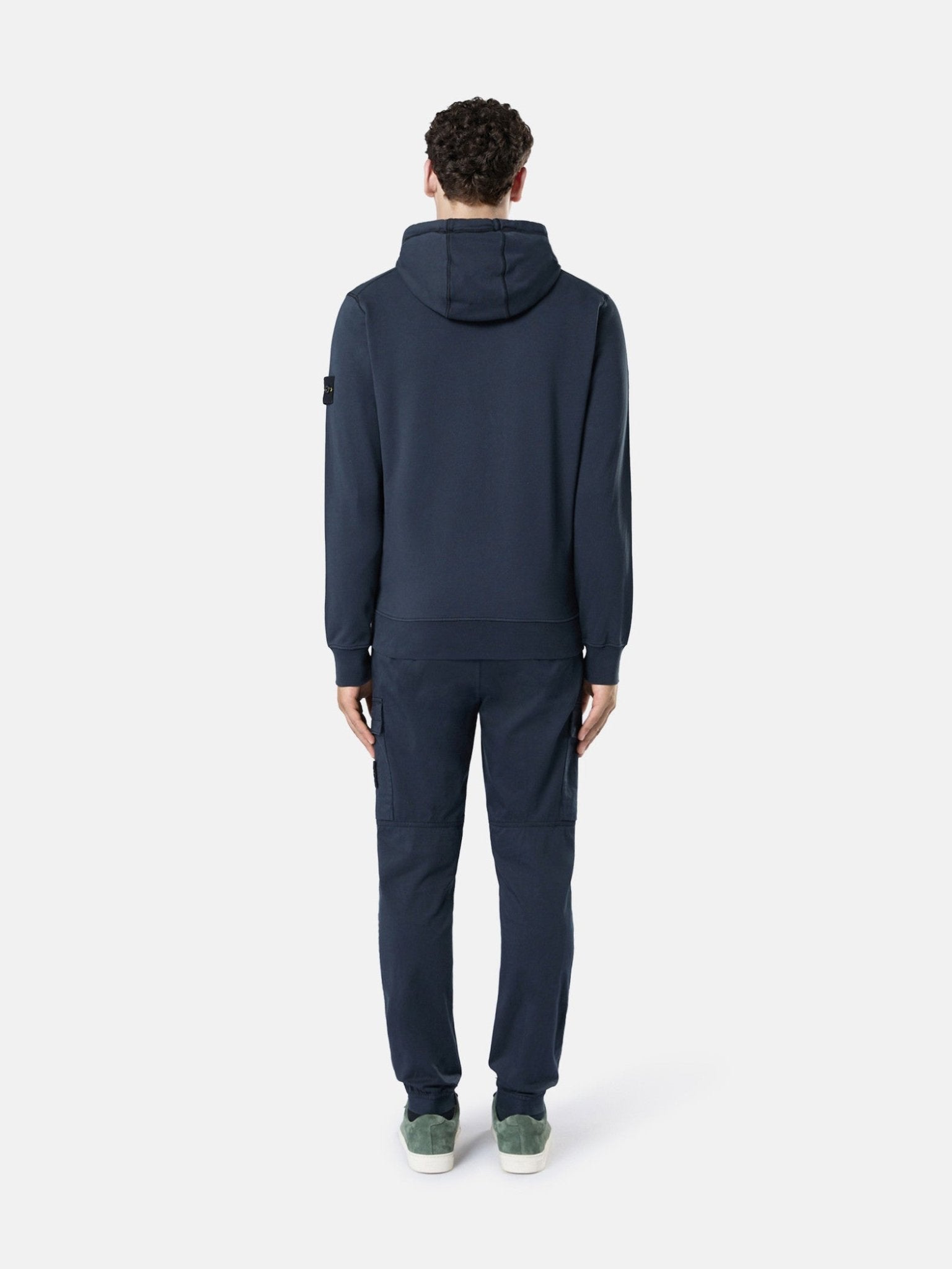 STONE ISLAND - Sweat-shirt avec capuche Bleu marine