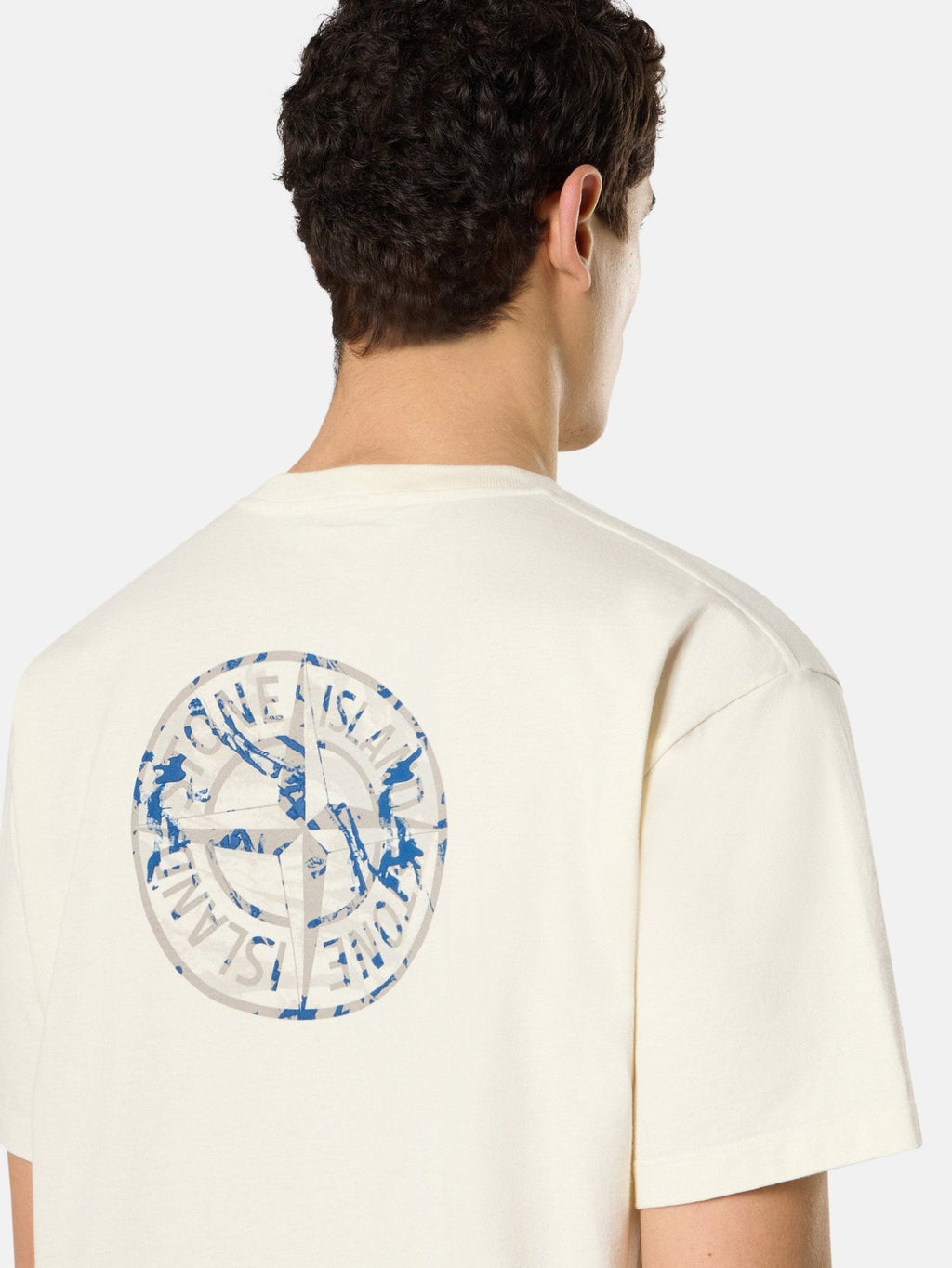 STONE ISLAND - T-shirt à manches courtes Beige