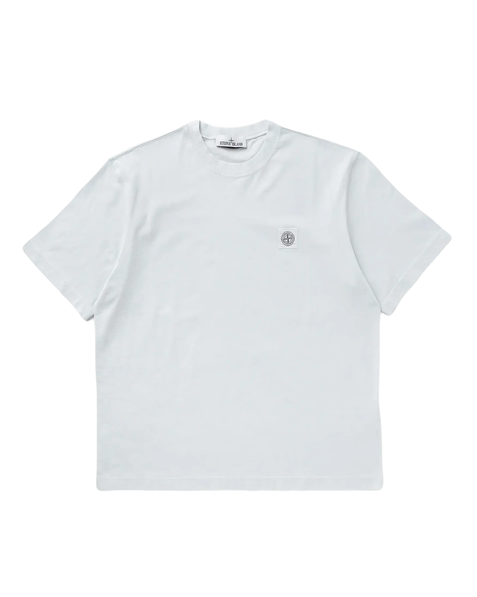 STONE ISLAND - T-shirt à manches courtes Bleu ciel