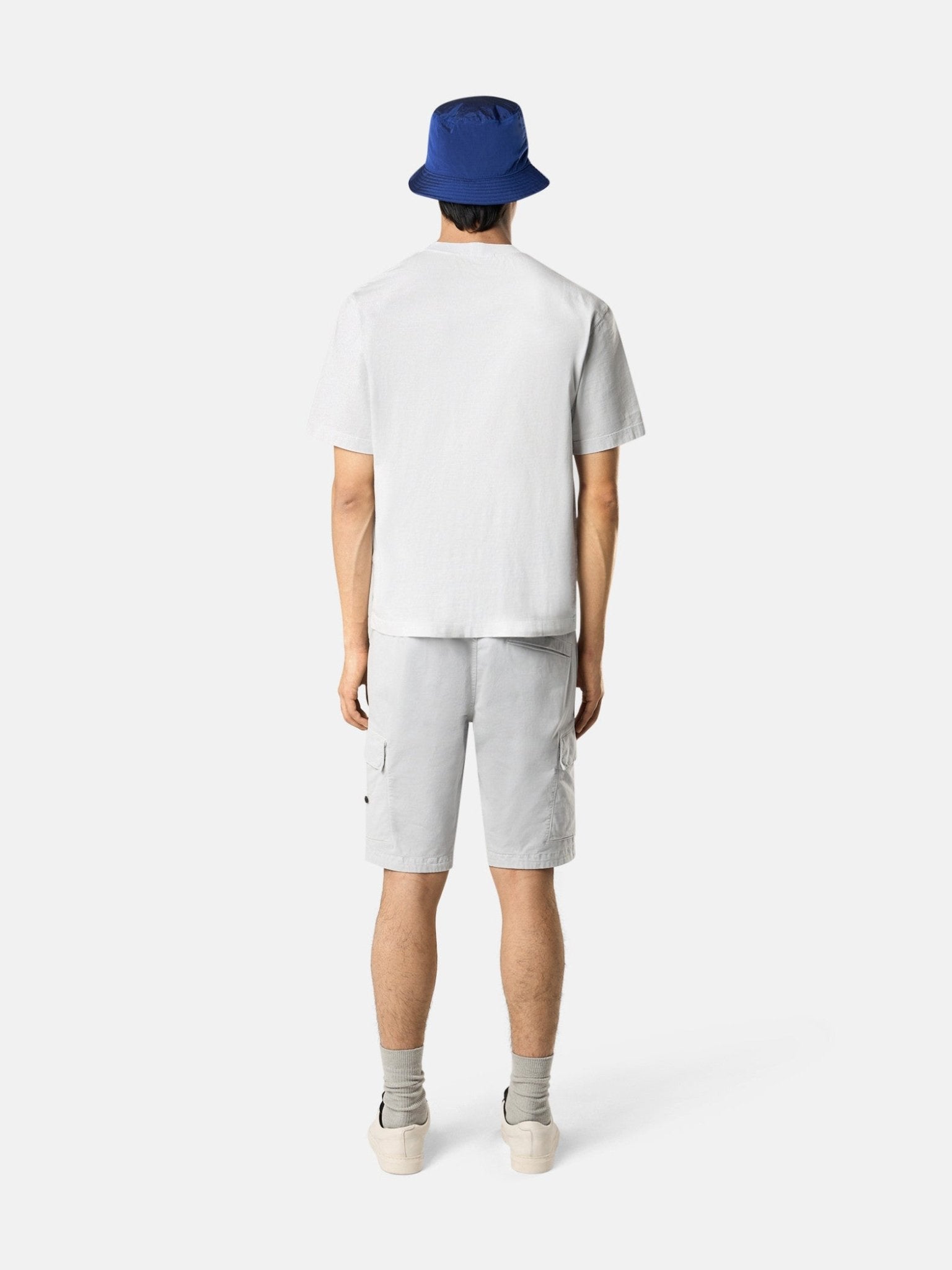 STONE ISLAND - T-shirt à manches courtes Bleu ciel