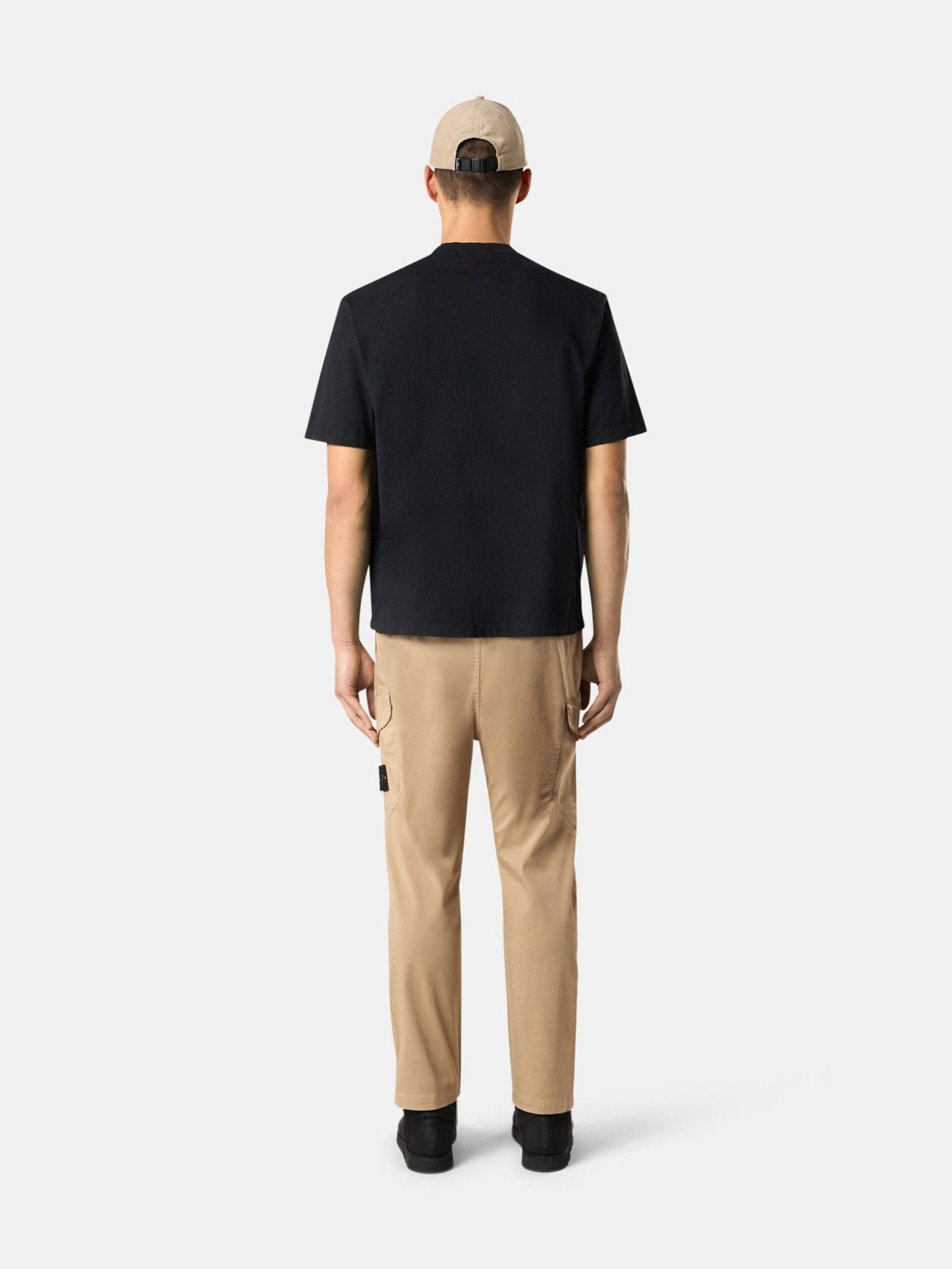 STONE ISLAND - T-shirt à manches courtes Noir