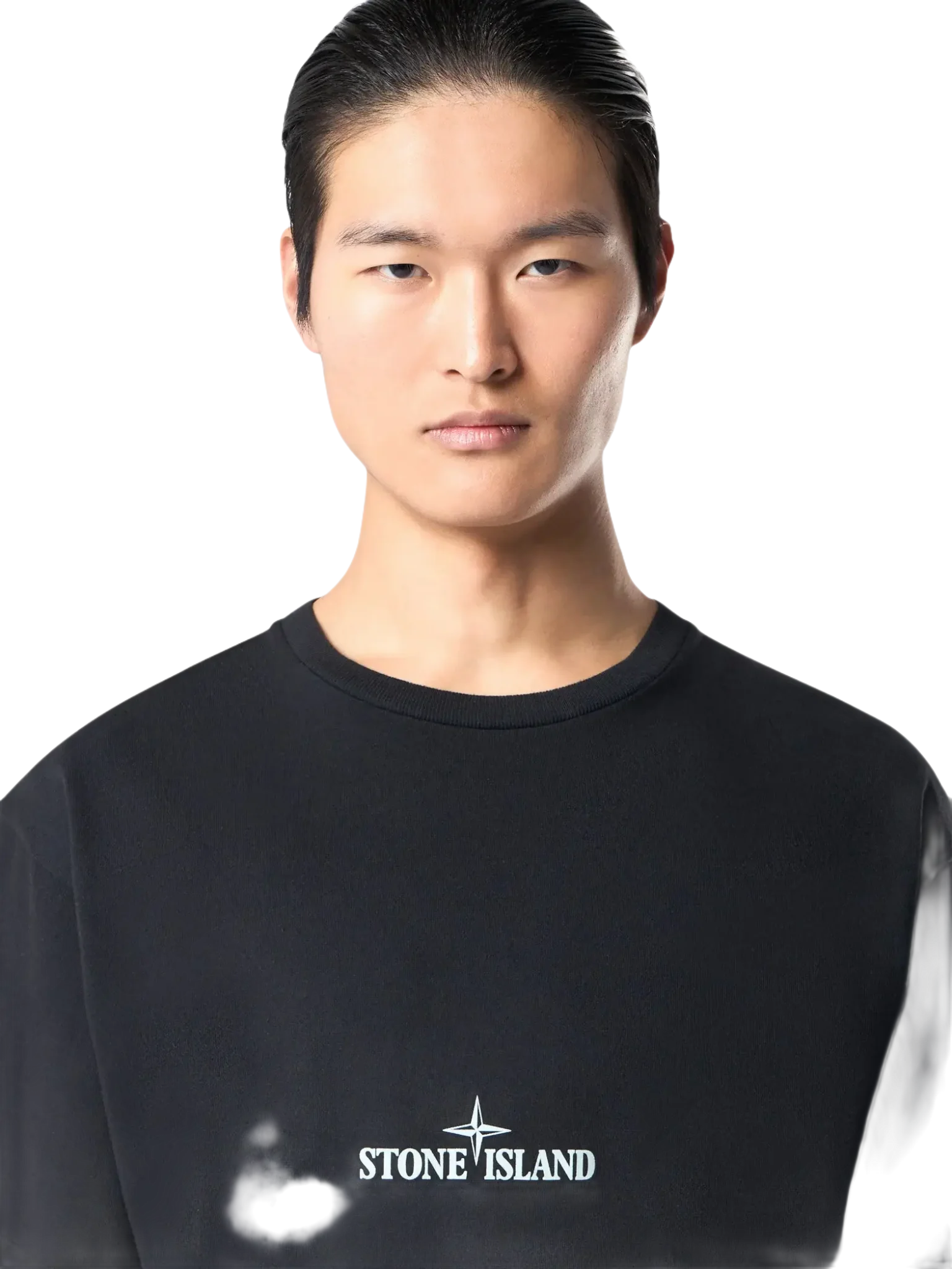 STONE ISLAND - T-shirt à manches courtes Noir