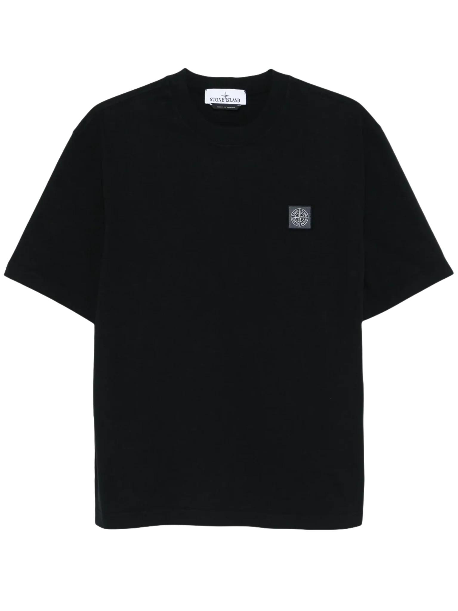 STONE ISLAND - T-shirt à manches courtes Noir