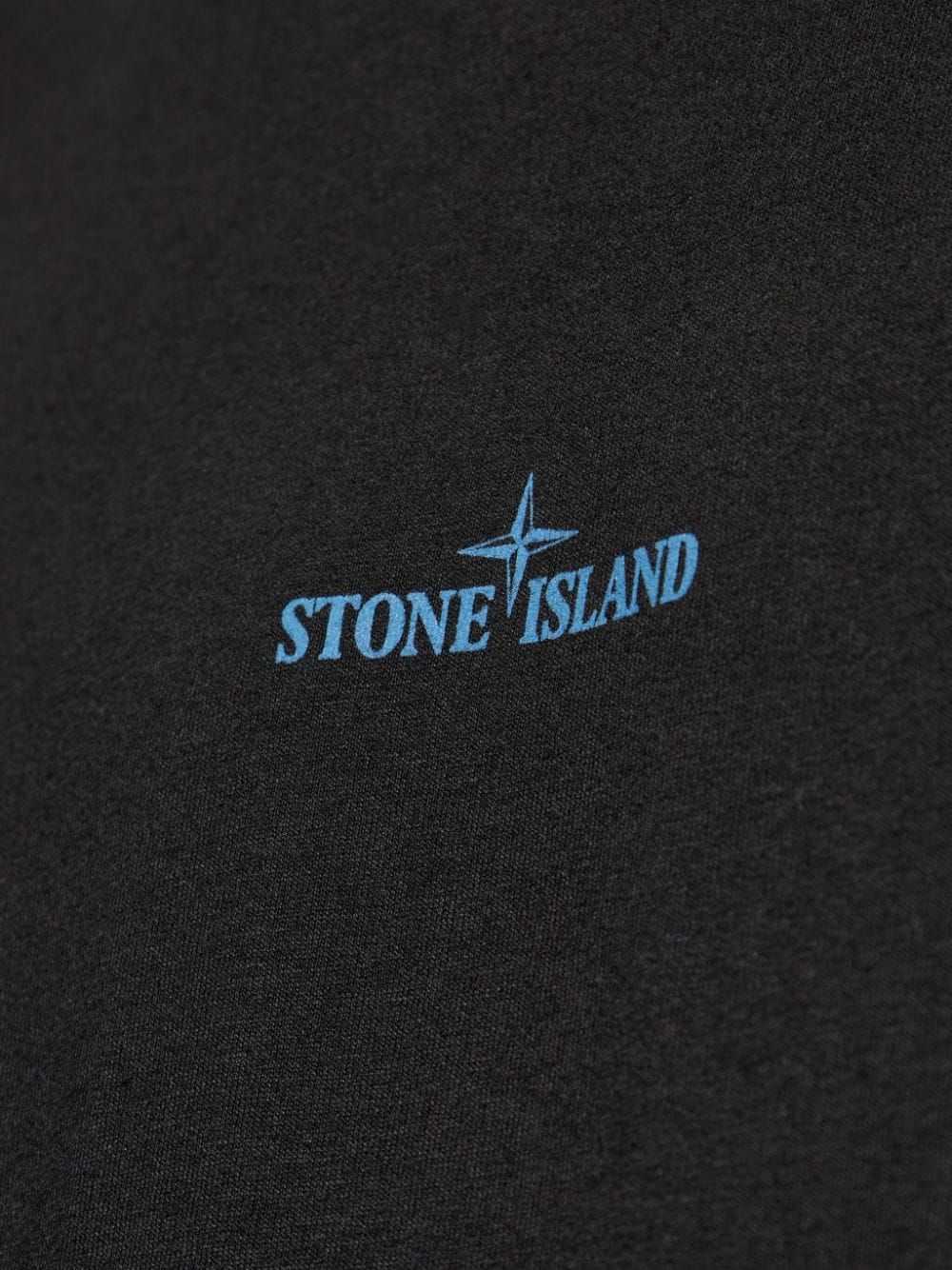 Stone Island - T Shirt black à logo