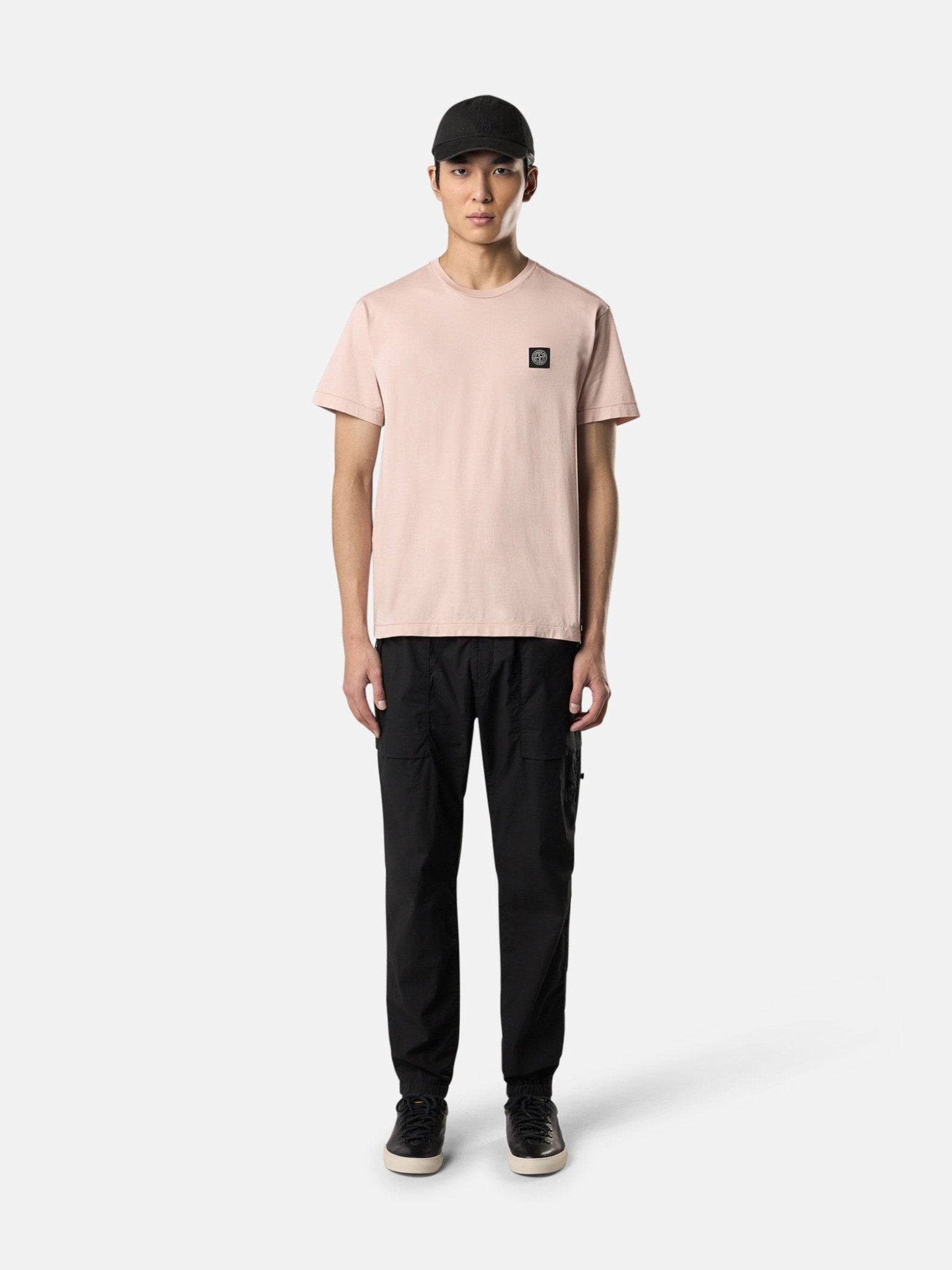 STONE ISLAND - T-shirt coupe slim avec écusson-logo Compass Rose
