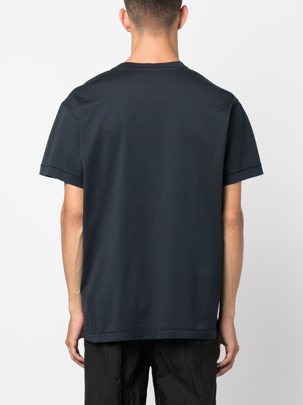 STONE ISLAND - TS manches courtes bleu marine