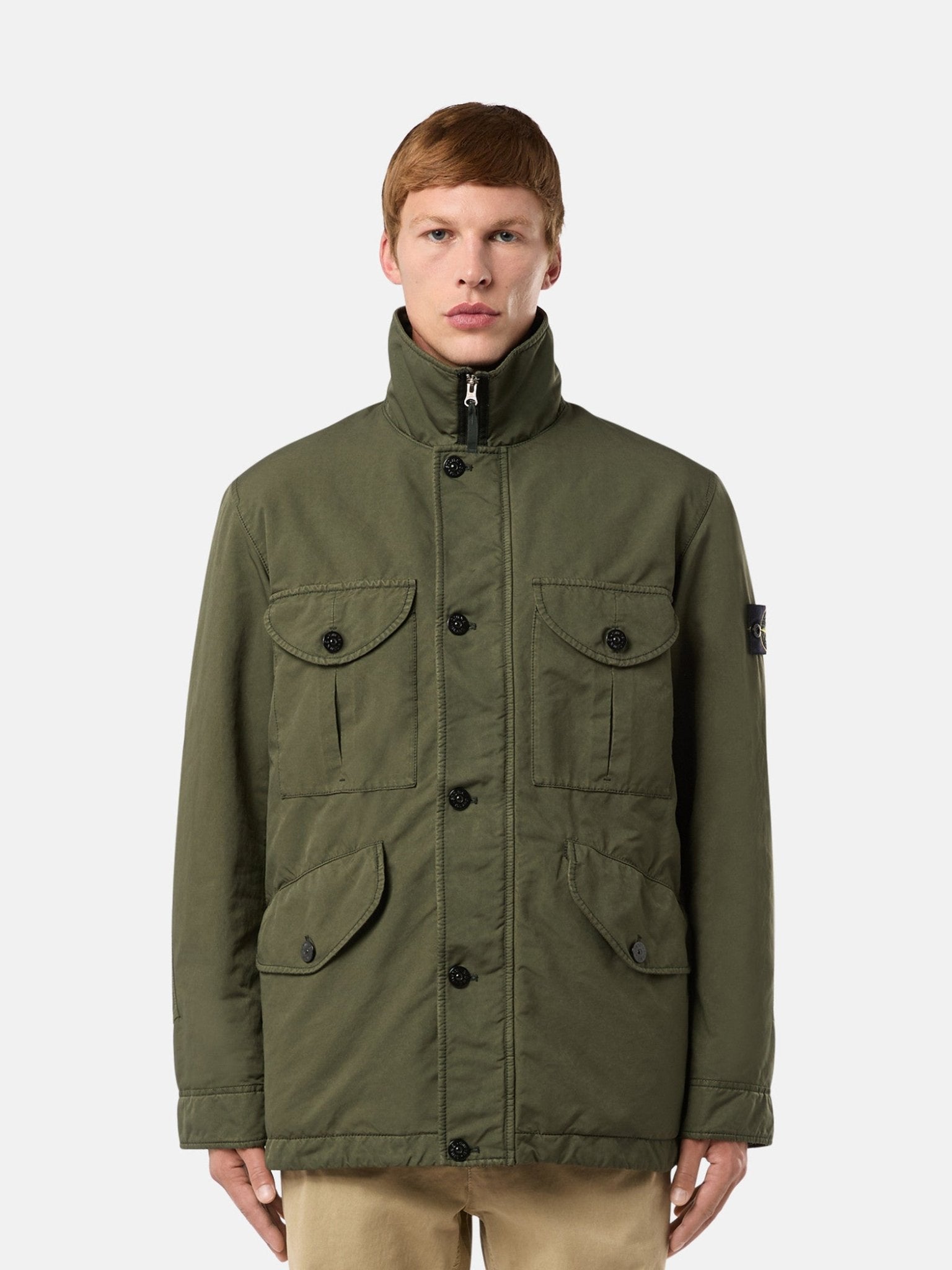 Stone Island - veste déperlante David-TC musk
