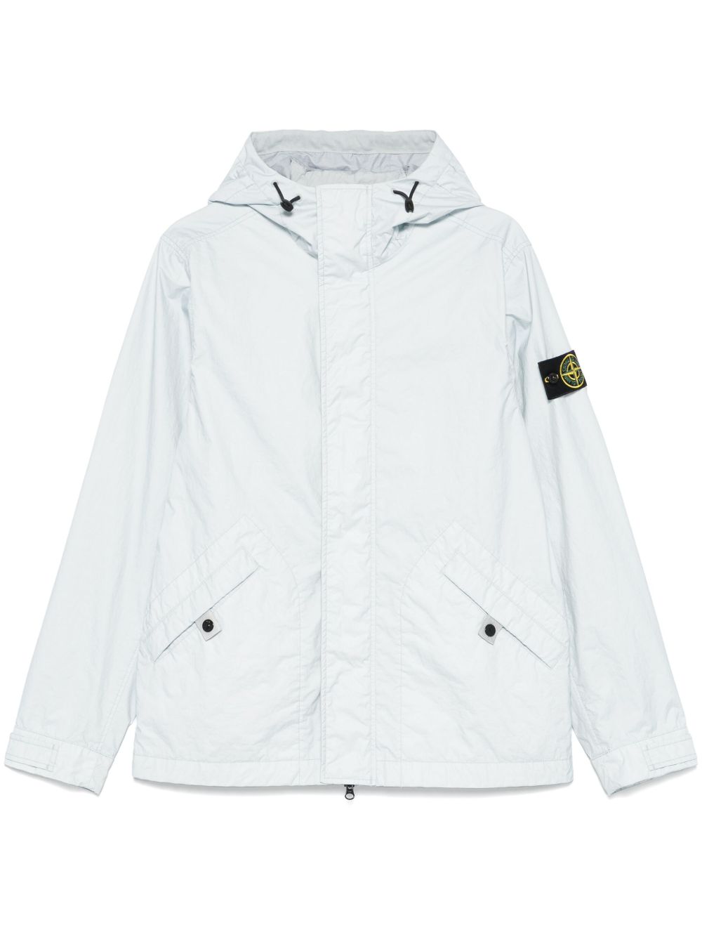 STONE ISLAND - Veste matelassée à patch Compass bleu ciel MEMBRANA 3L TC - Lothaire