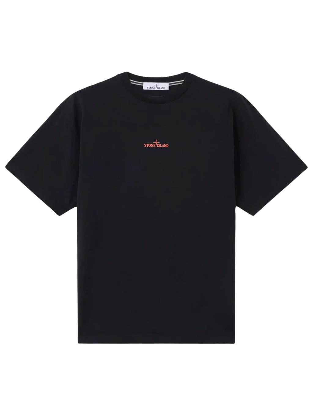 T-shirt à manches courtes avec imprimé Noir